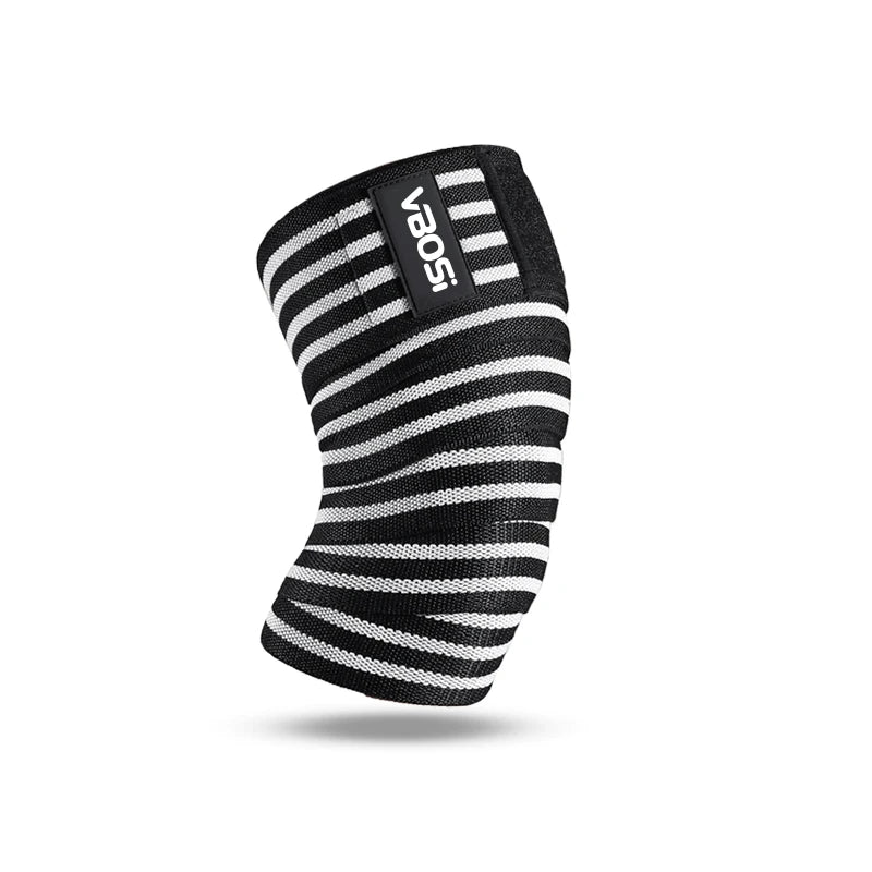Adjustable Knee Wraps for Weightlifting & Gym Training