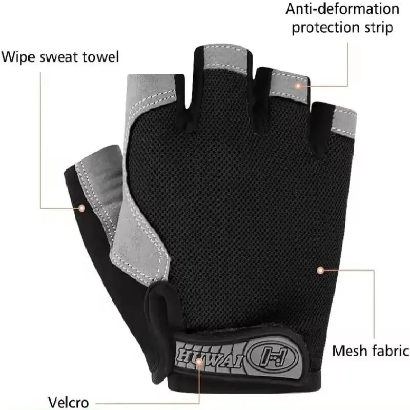 Women's Athletic Workout Gloves – Anti-Slip Gym Grip, Breathable & Comfortable
